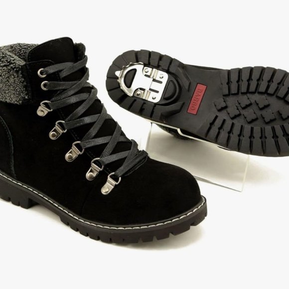 ALFRED CLOUTIER - Barbo Women Winter Boots - Suede Leather - Waterproof - Picture 1 of 9